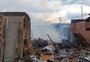 ​Incêndio destrói duas casas na Vila Farrapos, em Porto Alegre