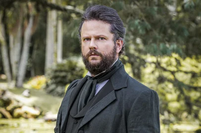 Dom Pedro II ( Selton Mello ), nos tempos do imperador<!-- NICAID(14873030) -->