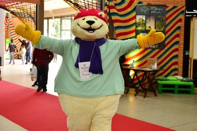 Tricolino, mascote oficial da Tricofest<!-- NICAID(15148854) -->