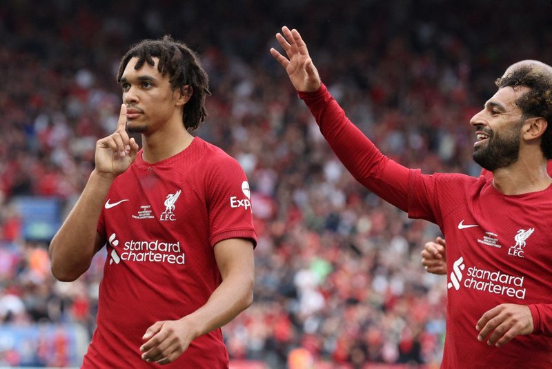 Mohamed Salah e Alexander-Arnold, Liverpool
