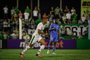 Zagueiro Felipe Carvalho no empate do Juventude contra o Novo Hamburgo, no Estádio do Vale, pela terceira rodada do Gauchão 2023.<!-- NICAID(15335983) -->
