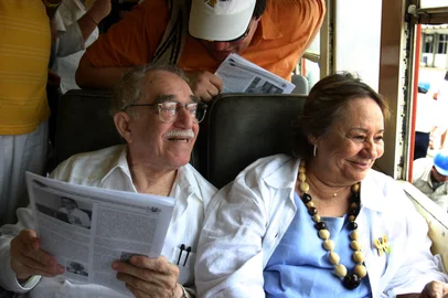 Gabriel García Marquez e Mercedes Barcha