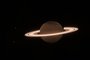 Telescópio espacial James Webb, da Nasa, registoru em 25 de junho de 2023 uma imagem dos anéis brilhantes de Saturno<!-- NICAID(15472189) -->