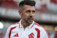 PORTO ALEGRE, RS, BRASIL, 21-01-2026: Internacional X Internacional de Santa Maria válido pelo Campeonato Gaúcho. Foto: Renan Mattos / Agência RBS<!-- NICAID(16208796) -->