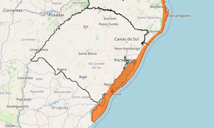 Instituto Nacional de Meteorologia (Inmet) / Reprodução