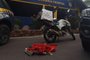 Homem é preso com 20 quilos de maconha em moto na BR-470, na Serra<!-- NICAID(15710514) -->
