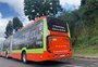 Primeiro ônibus biarticulado elétrico do Brasil a por testes complementares em Caxias do Sul