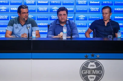 Gremio Porto Alegre, RS, Brasil, 17/03/2023 - Entrevista coletiva de aposentadoria de Lucas Leiva - Foto: Lucas Uebel/Grêmio FBPA/DivulgaçãoEditoria: SPOLocal: Porto AlegreIndexador: Lucas UebelSecao: futebolFonte: Gremio.netFotógrafo: Gremio <!-- NICAID(15378771) -->