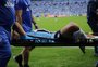 Grêmio confirma que Braithwaite sofreu ruptura do tendão de Aquiles