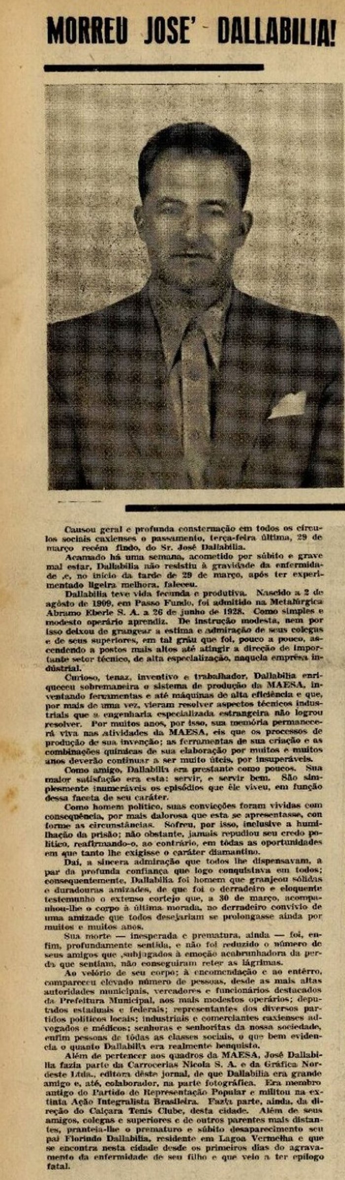Jornal Pioneiro / Reprodução