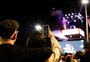 Guindaste com letreiro luminoso na Orla marca lançamento do Rap in Cena
