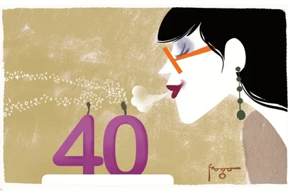 Martha Medeiros, ilustração, 40 anos, site <!-- NICAID(16049148) -->