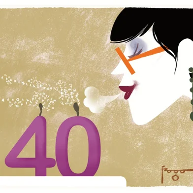 Martha Medeiros, ilustração, 40 anos, site <!-- NICAID(16049148) -->