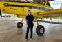 O agro pelos ares: gaúcha é a primeira mulher piloto de combate a incêndios no Brasil