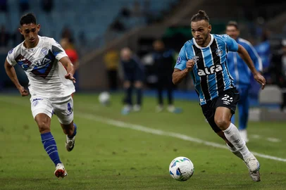 13.04.25, Porto Alegre, RS, Brasil: Sudamericana Grêmio x Godoy Cruz: Fotos: Duda Fortes/Agencia RBSIndexador: Andre Avila<!-- NICAID(16036393) -->