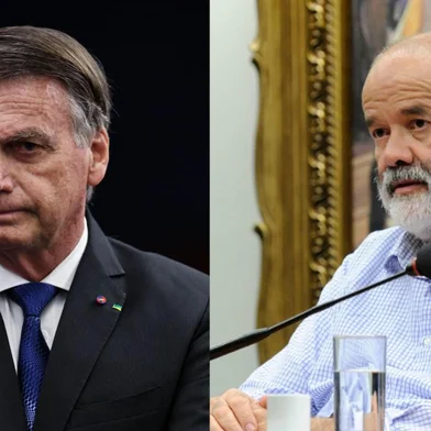 Montagem de Jair Bolsonaro e João Vaccari Neto para a coluna de Gabriel Wainer, publicada no site de GZH em 15 de agosto de 2025.<!-- NICAID(16102897) -->