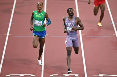 Alison dos Santos, Rai Benjamin, atletismo