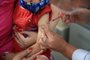 PORTO ALEGRE, RS, BRASIL, 03/02/2023- Vacinação contra covid-19 em crianças de 3 a 5 anos no posto da Tristeza. Foto: Ronaldo Bernardi / Agencia RBS<!-- NICAID(15339526) -->