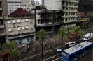 Porto Alegre, RS, Brasil, 26-04-2024: Incêndio em prédio onde funcionava uma pensão, na avenida Farrapos, causa a morte de 10 pessoas. Foto: Mateus Bruxel / Agência RBS<!-- NICAID(15746265) -->