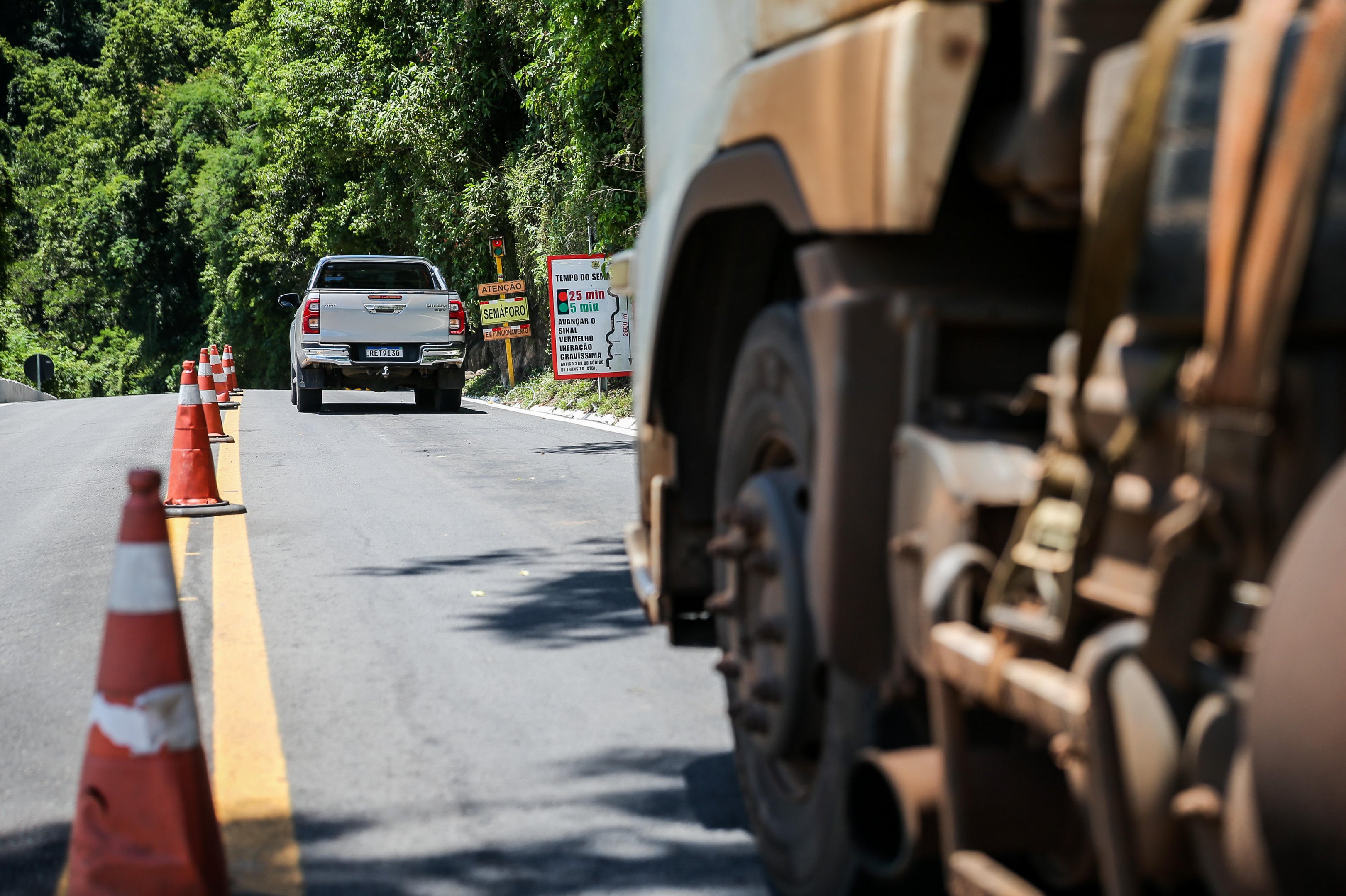 Dnit d&aacute; novo prazo para concluir obras e liberar tr&acirc;nsito na BR-116, em Nova Petr&oacute;polis: expectativa &eacute; que seja at&eacute; outubro