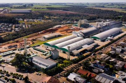 vista aérea da Cotrijal, em Não Me-Toque<!-- NICAID(14872016) -->