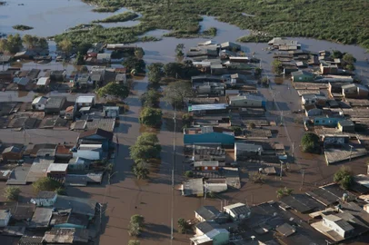 Eldorado do Sul, RS, Brasil, 09/05/2024 - Eldorado do Sul, a cidade que ficou isolada - Foto: Jefferson Botega/Agência RBS<!-- NICAID(15760112) -->