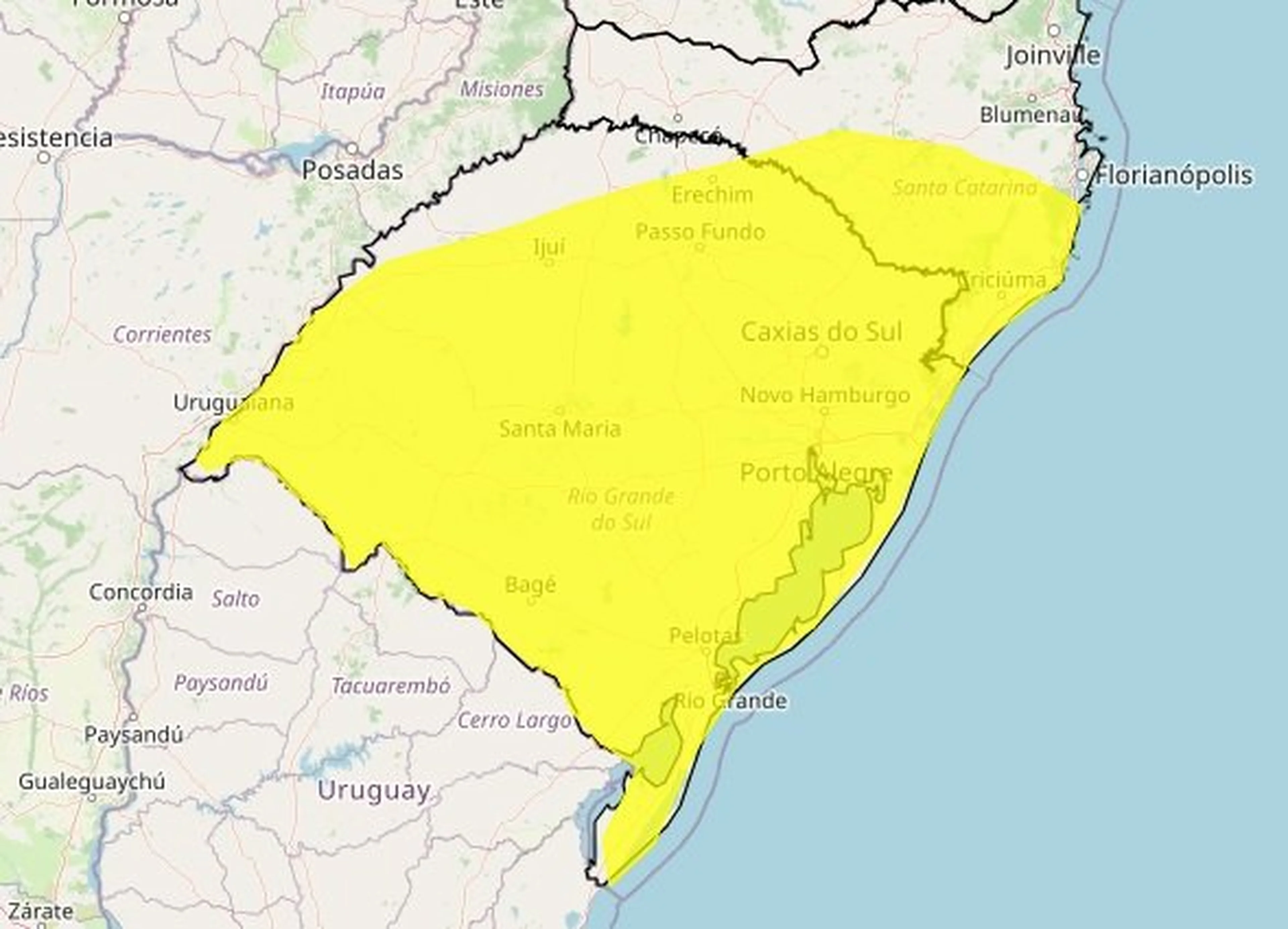 Inmet/Reprodução