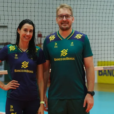 Sheilla e André Heller, vôlei
