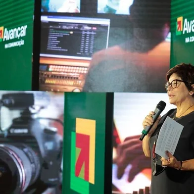 Lançamento do Avançar na Comunicação com a secretária de Comunicação, Tânia Moreira.<!-- NICAID(15025684) -->