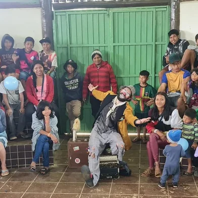 Ator caxiense Jnaio Nunes está circulando por escolas e tratros de São Pualo com o seu espetáculo "O Andarilho" São 12 apresentações em três semanas na capitla paulista. <!-- NICAID(15485942) -->