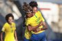 A Seleção Feminina sub-20 venceu o Uruguai por 2 a 0 pelo Campeonato Sul-Americano.<!-- NICAID(15063220) -->