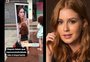 Marina Ruy Barbosa rebate críticas após compartilhar postagem sobre "representatividade ruiva"