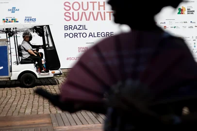 PORTO ALEGRE, RS, BRASIL, 17-03-2026: Sol forte, temperatura alta e muita inovação marcam último dia de South Summit 2026. Fotos: Duda Fortes/Agencia RBS<!-- NICAID(16253703) -->