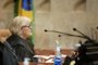Ministra Rosa Weber na Ãºltima sessÃ£o plenÃ¡ria deste ano judiciÃ¡rio de 2021.Foto: Rosinei Coutinho/SCO/STF<!-- NICAID(15076047) -->