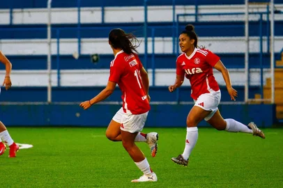 PORTO ALEGRE, RS, BRASIL, 18-09-2025: Internacional vs Fluminense, pela Copa do Brasil Feminina, no estádio Passo D'Areia. Foto: Lara Vantzen Kempfer/SC Internacional/Divulgação<!-- NICAID(16128028) -->