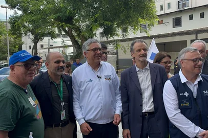 O ministro Alexandre Padilha acompanhou, na manhã deste sábado (15), o mutirão de exames e cirurgias no Grupo Hospitalar Conceição<!-- NICAID(15996312) -->