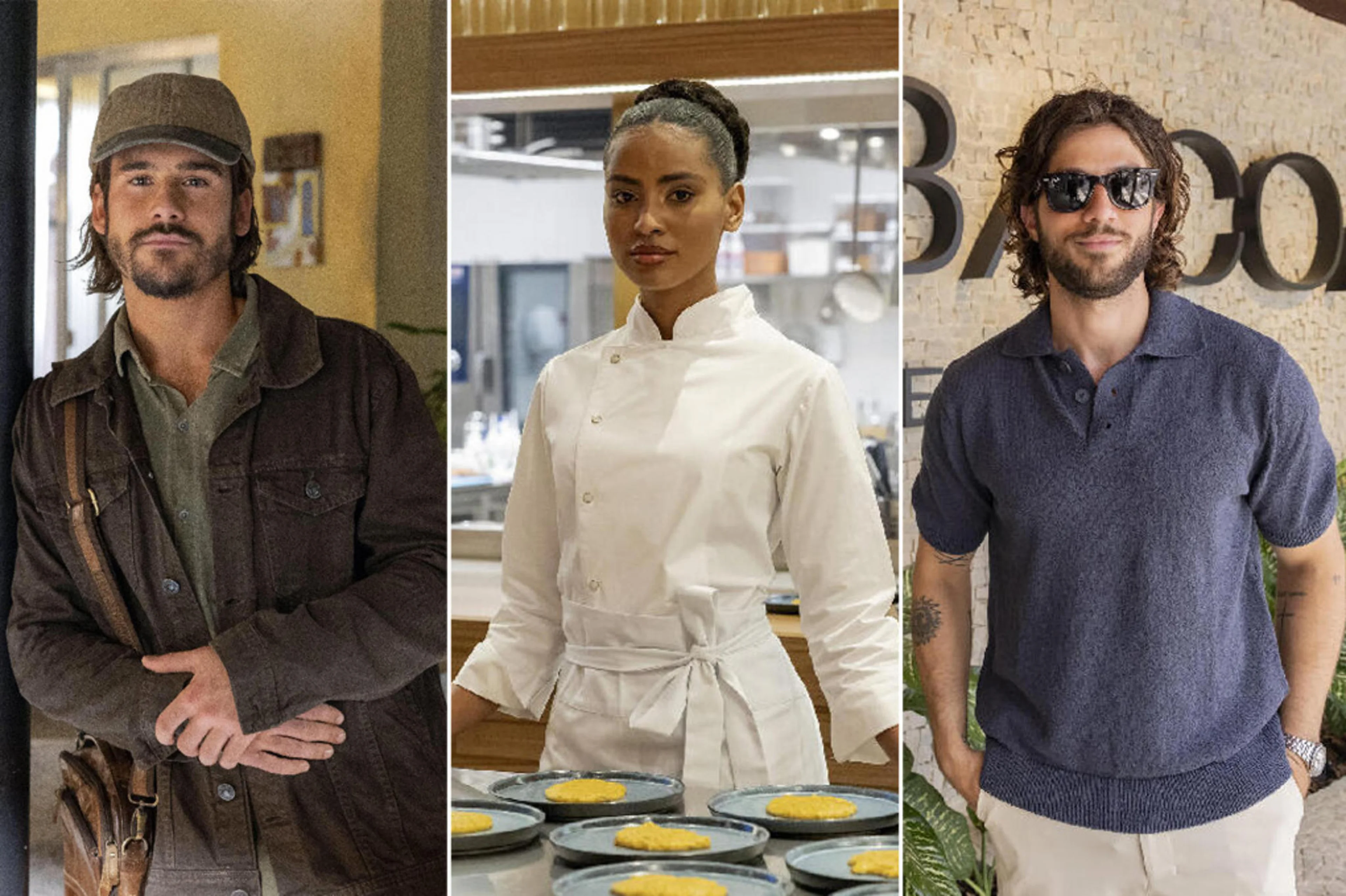 Felipe Ramalho / Manoela Mello / Fabio Rocha/TV Globo / Divulgação