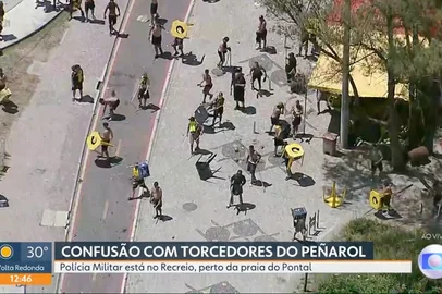 peñarol, confusão, rio de janeiro