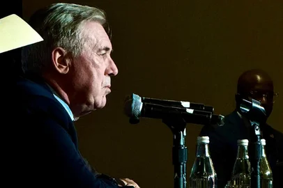 Tiago Cirqueira / Agencia RBS Carlo Ancelotti, técnico da Seleção Brasileira<!-- NICAID(16181704) -->