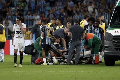 PORTO ALEGRE, RS, BRASIL, 19-03-2026: Grêmio recebe o Vitória na Arena, em jogo válido pela sétima rodada do Brasileirão. Fotos: Duda Fortes/Agencia RBS<!-- NICAID(16249166) -->