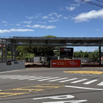 Obra do novo pórtico da Fundaparque, em Bento Gonçalves, deve ser finalizada em março de 2026<!-- NICAID(16152495) -->