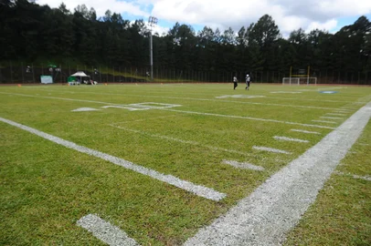 CAXIAS DO SUL, RS, BRASIL, 05/11/2022. União da Serra X Istepôs FA, jogo de estréia do time da serra na Taça Brasil de Futebol Americano, no Centro Esportivo do Sesi. (Bruno Todeschini/Agência RBS)<!-- NICAID(15256850) -->