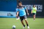 RS - FUTEBOL/ TREINO GREMIO 2023 - ESPORTES - Jogadores do Gremio realizam treino tÃ©cnico durante a manha desta sexta-feira, no CT Luiz Carvalho, na preparaÃ§Ã£o para a partida valida pelo Campeonato Brasileiro 2023. FOTO: LUCAS UEBEL/GREMIO FBPA<!-- NICAID(15581905) -->