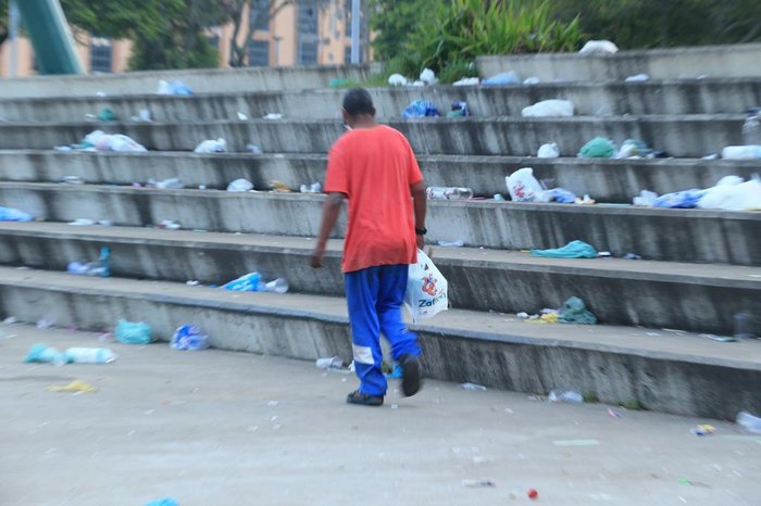 Problema é frequente no cartão-postal da cidade