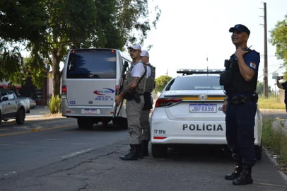 Guarda Municipal realiza Operação Bairro Seguro no Desvio Rizzo nesta quarta-feira (1), em Caxias do Sul<!-- NICAID(15337450) -->