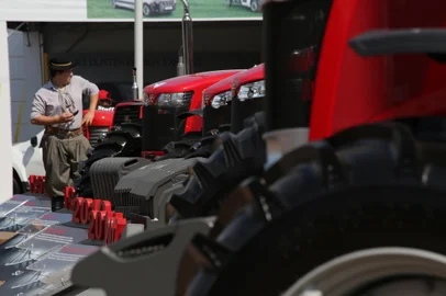 ESTEIO-RS-BR 29.08.2017Movimentação de público no setor de máquinas agrícolas na expointer 2017FOTÓGRAFO: TADEU VILANI AGÊNCIA RBS<!-- NICAID(13118301) -->