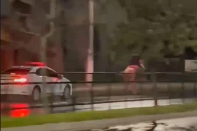 suspeito de importunação sexual é preso após tentar fugir a cavalo na Hípica, em Porto Alegre<!-- NICAID(15844066) -->