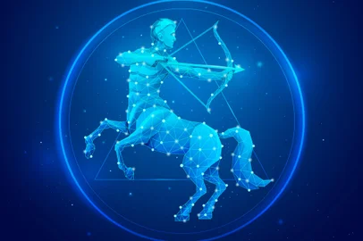 Sagittarius zodiac sign icons.Fonte: 415805901<!-- NICAID(15787973) -->