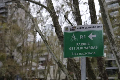 CAXIAS DO SUL, RS, BRASIL, 08/09/2025. Rotas de cicloturismo serão inauguradas no domingo, em Caxias do Sul. (Neimar De Cesero/Agência RBS)<!-- NICAID(16119471) -->