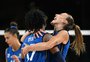 Itália vence os Estados Unidos e conquista ouro inédito no vôlei feminino